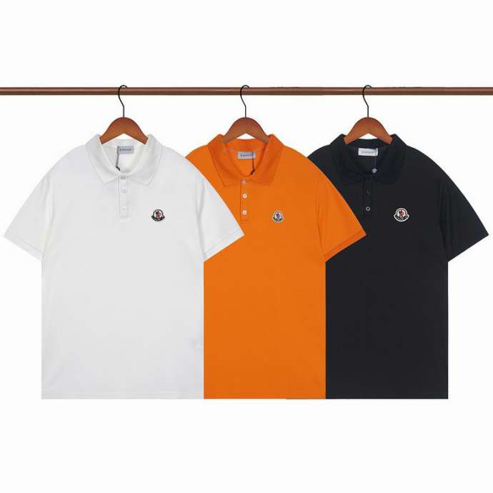 Picture of Moncler Polo Shirt Short _SKUMonclerM-3XLddtP10920665